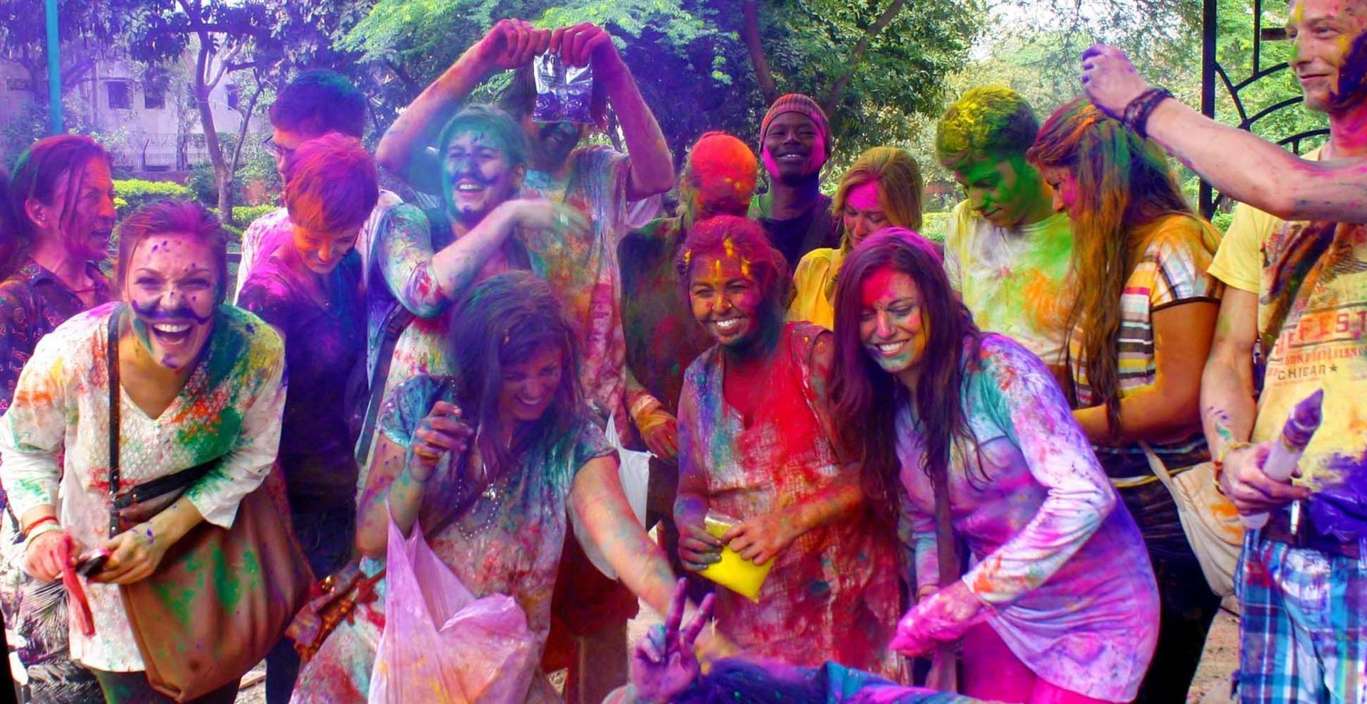 Golden Triangle with Holi Tour Package